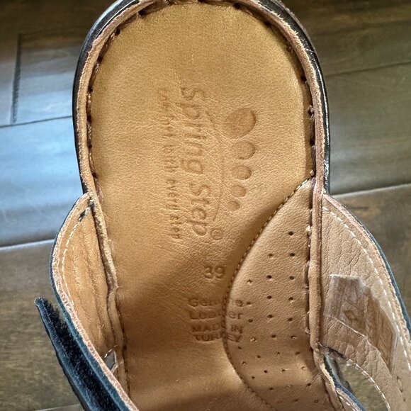 Spring Step - Olly Sandal - Black - Women's 39 - Picture 6 of 7